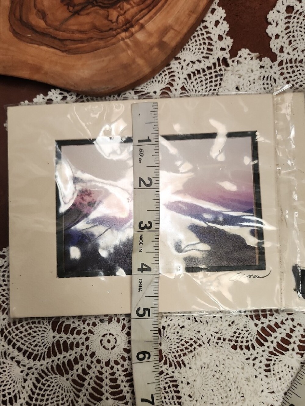 Sunset Landscape Photo Print in White Mat For a Frame - Picture 6 of 6